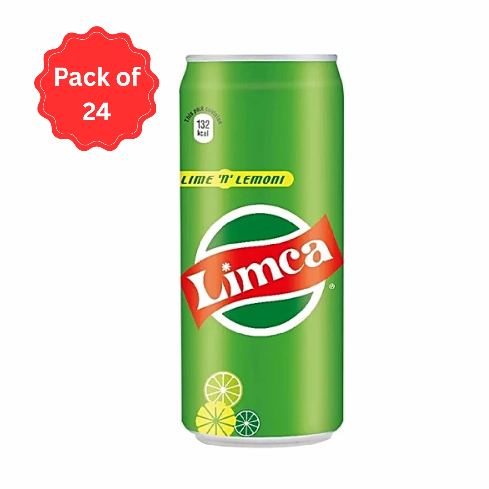 Limca- 300 ml Can (Pack of 24) , MRP - 40/pc | 35/pc for 24 Can